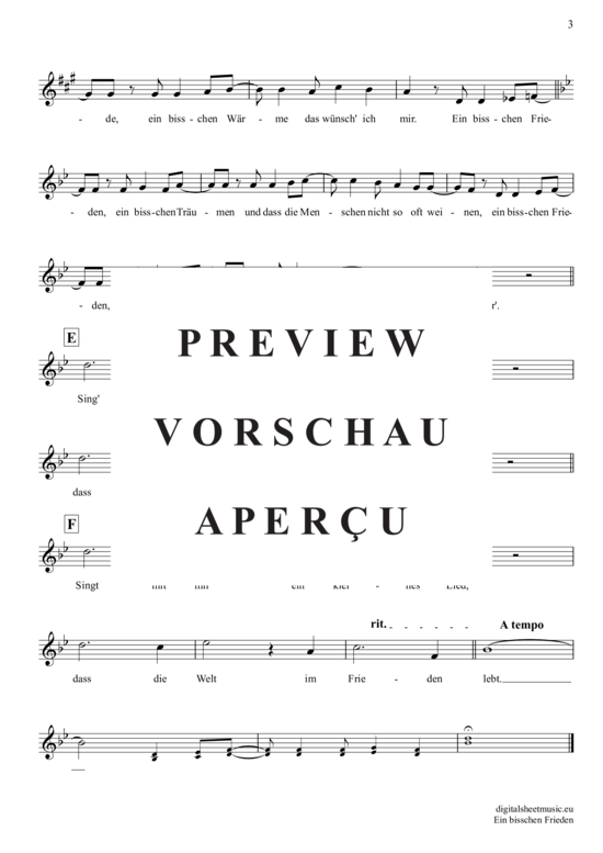 Product gallery: Page 4 of 4 Ein Bisschen Frieden , Nicole, Clarinet in B-flat