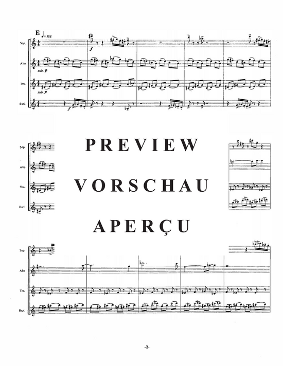 Product gallery: Page 6 of 21 Dream Visions , , (Saxophonquartett SATB)