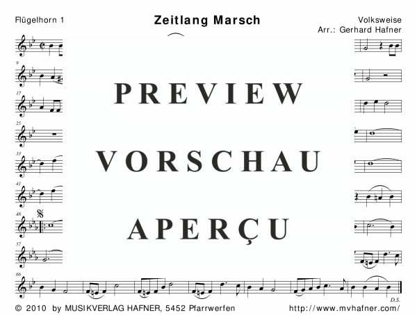 Product gallery: Page 8 of 11 Zeitlang Marsch, , (woodwind and brass)