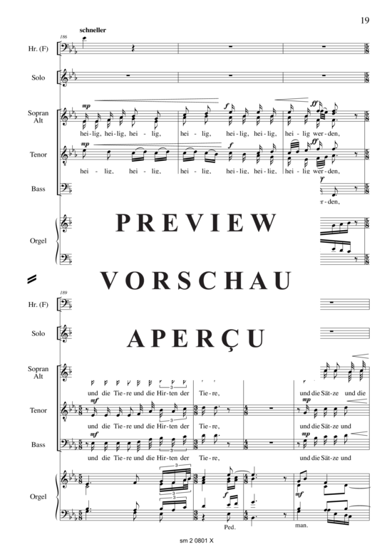 Product gallery: Page 20 of 21 Wenn die Nacht heilig wird , , (mezzo solo, horn, mixed choir + organ)