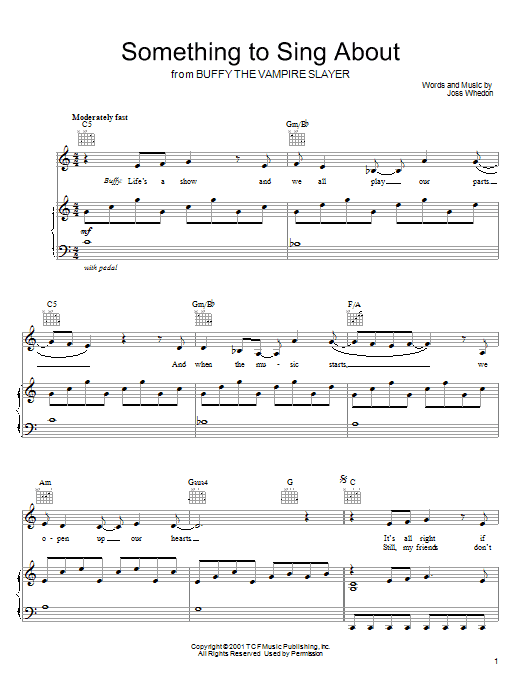 Produktbild zu: Something To Sing About
