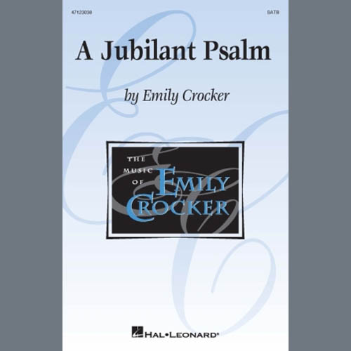 cover: A Jubilant Psalm, Emily Crocker, Chor