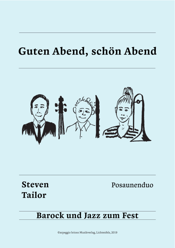 Product picture to: Guten Abend, schön Abend - aus dem Album Barock und Jazz zum FestVolksweise