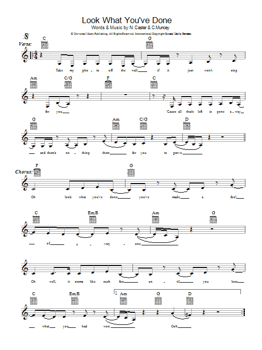 Produktgalerie: Seite 1 von 1 Look What You've Done, Jet, Melodieinstrument