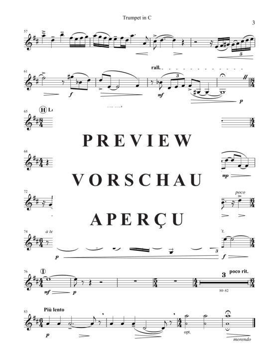 Produktgalerie: Seite 19 von 21 Rhapsody , , (Trompete und Klavier)