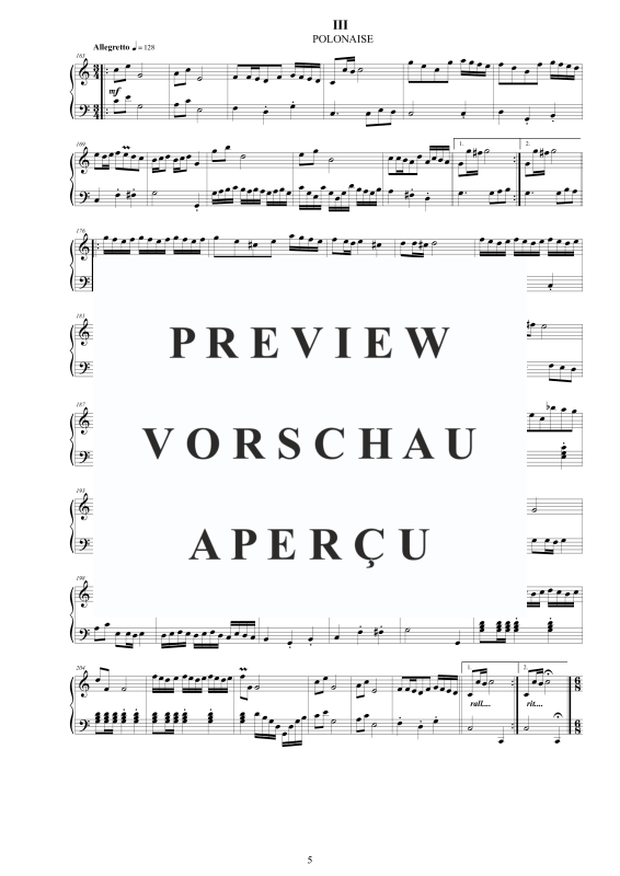 Produktgalerie: Seite 6 von 9 Cembalo Sonate Nr. 6 in C-Dur Op.4, , Cembalo/Klavier Solo