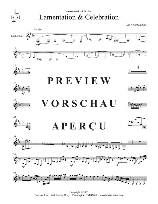 Product gallery: Page 10 of 11 Lamentation & Celebration , , (baritone pos + piano)