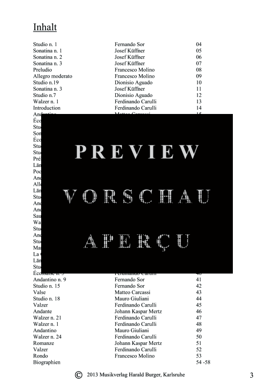 Produktgalerie: Seite 6 von 11 50 Easy Guitar Pieces of the 19th century, , Gitarre Solo