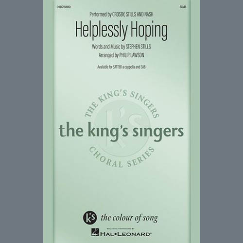cover: Helplessly Hoping (arr. Philip Lawson), Crosby, Stills & Nash