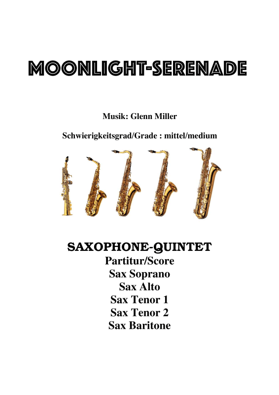 Product picture to: Moonlight SerenadeGlenn Miller