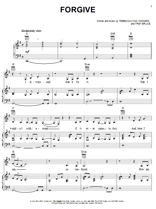 Produktbild zu: Forgive