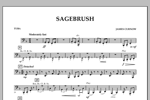 Produktbild zu:  Sagebrush - Tuba - 