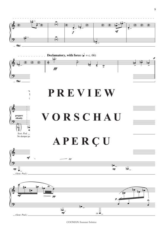 Product gallery: Page 9 of 11 Summer Solstice , , Piano Solo