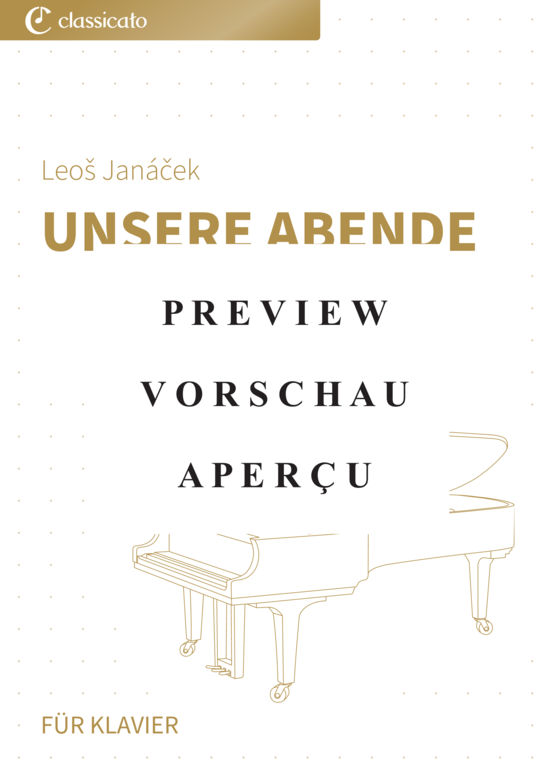 Product gallery: Page 2 of 7 Unsere Abende - Nr. 1 aus Auf verwachsenem Pfade , , Piano Solo