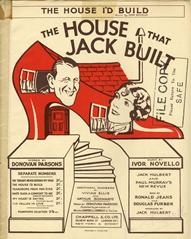 cover: The House I'd Build (from 'The House That Jack Built'), Ivor Novello, Gesang, Klavier