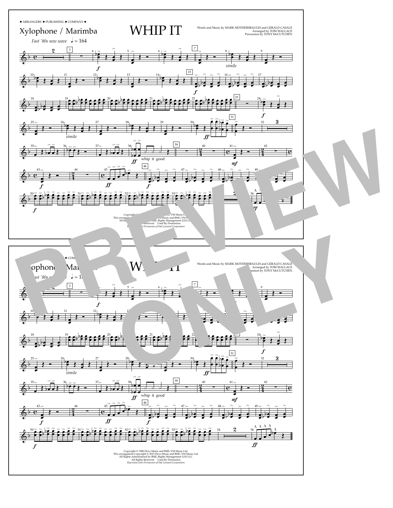 Product picture to: Whip It - Xylophone/Marimba