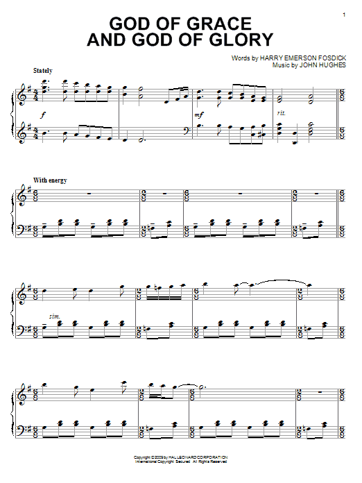Product gallery: Page 1 of 1 God Of Grace And God Of Glory, Harry Emerson Fosdick