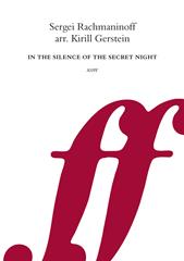 cover: In the Silence of the Secret Night, Sergei Rachmaninoff, Klavier