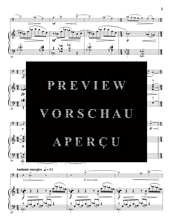 Product gallery: Page 7 of 11 Phonema, , (trombone and piano)