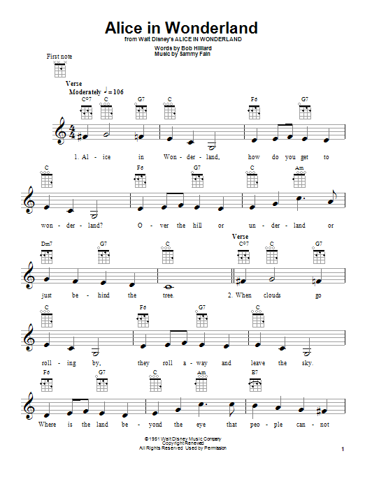 Product gallery: Page 1 of 1 Alice In Wonderland, Bill Evans