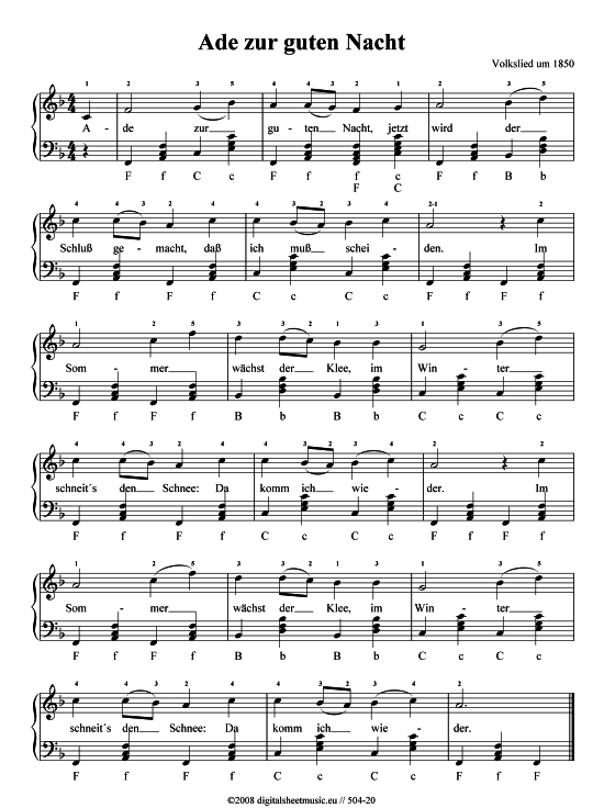 gallery: Ade zur guten Nacht, , 