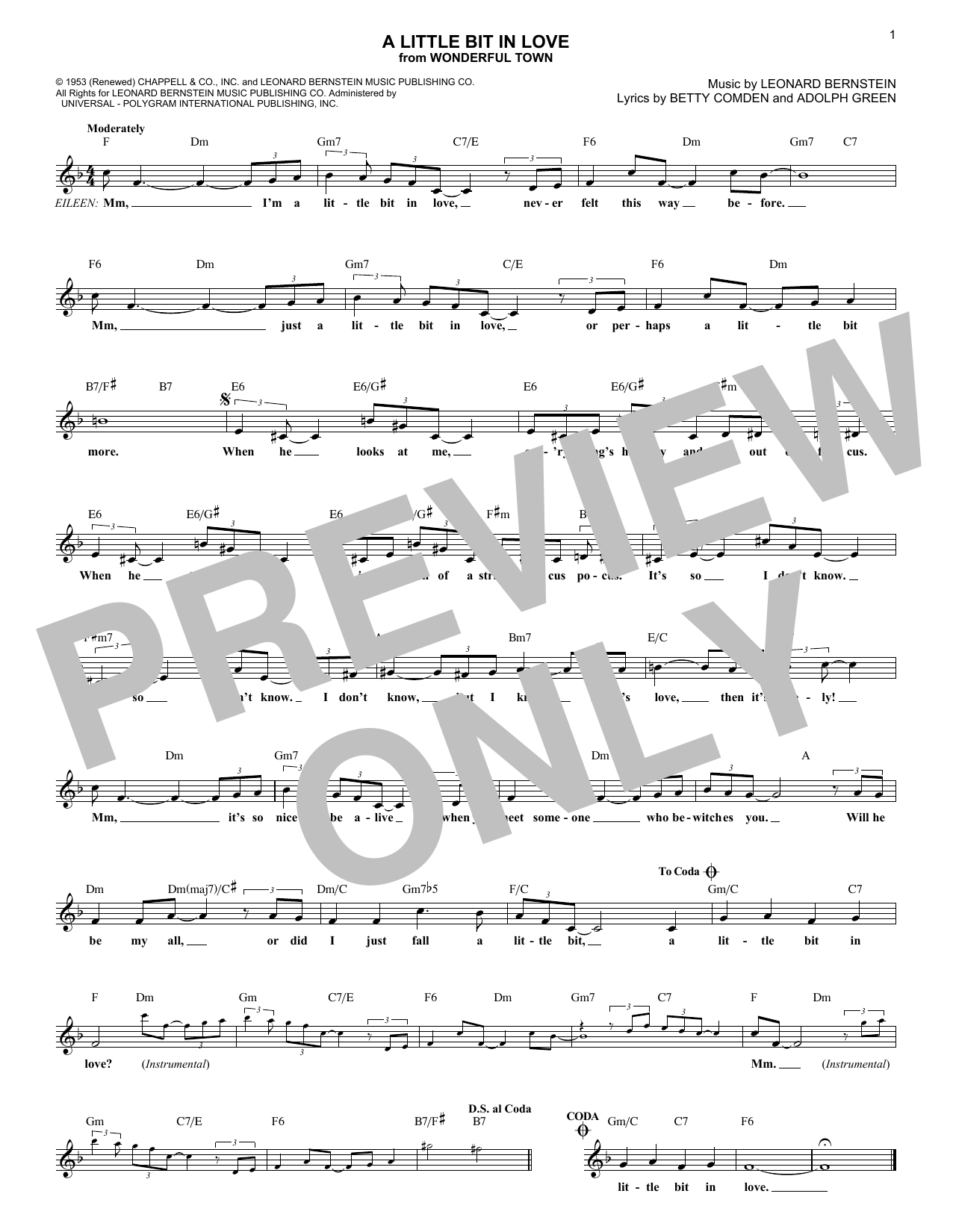Product gallery: Page 1 of 1 A Little Bit In Love, Adolph Green