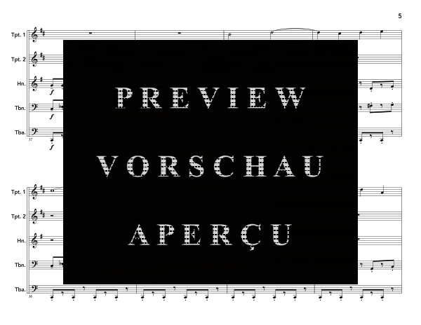 Produktgalerie: Seite 9 von 11 Brass Turbulences, , (Blechbläser Quintett)