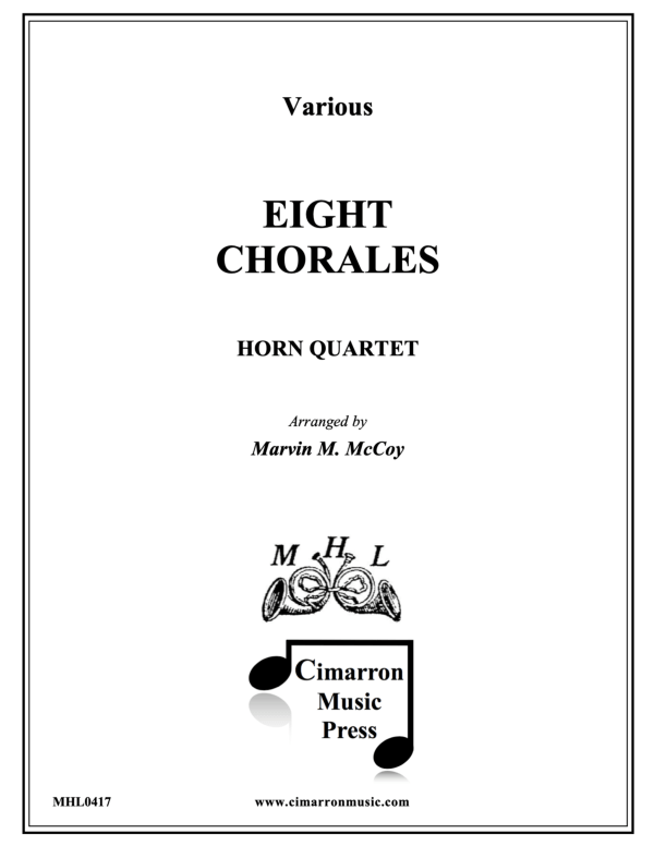 cover: Eight Chorales, , Horn Quartet
