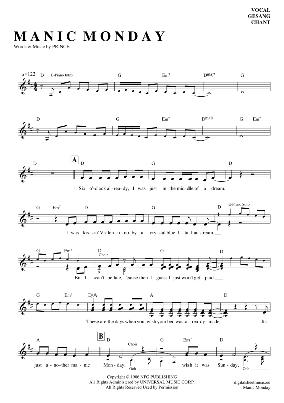 gallery: Manic Monday , Bangles, (vocals)