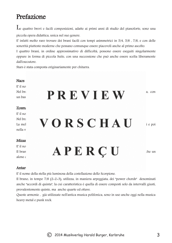 Product gallery: Page 6 of 11 Stars for Piano, , Piano Solo