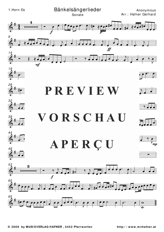 gallery: Sonate von die Bänkelsängerlieder, , (Blechbläser Quintett)