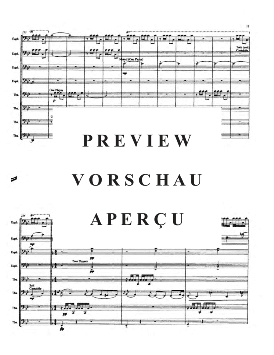 Produktgalerie: Seite 15 von 21 Danse Bacchanale , , (Tuba Ensemble EEEETTTT + Percussion)