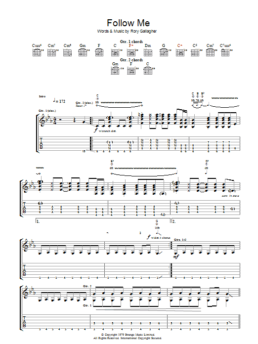 Product gallery: Page 1 of 1 Follow Me, Rory Gallagher
