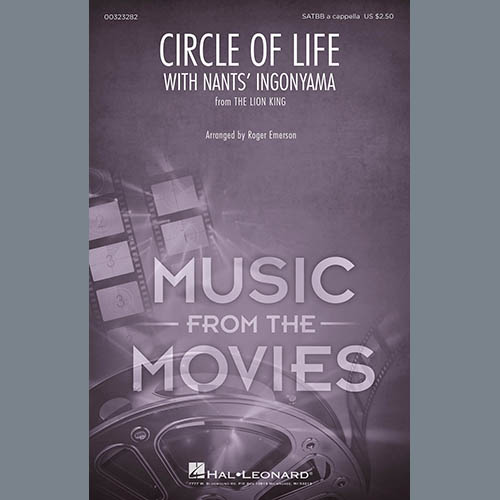 cover: Circle Of Life (with Nants' Ingonyama) (from The Lion King) (arr. Roger Emerson), Elton John