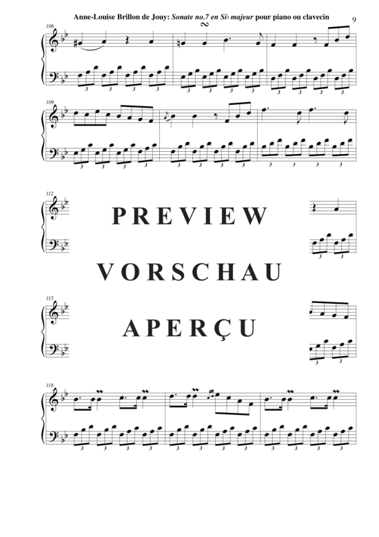 Product gallery: Page 10 of 17 Sonata no. 7 in Bb major , Horvath, Nicolas, (Klavier/Cembalo Solo)