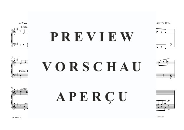 Produktgalerie: Seite 1 von 6 In den Leben hier auf Erden Op.77, Nr.4, , Orgel Solo