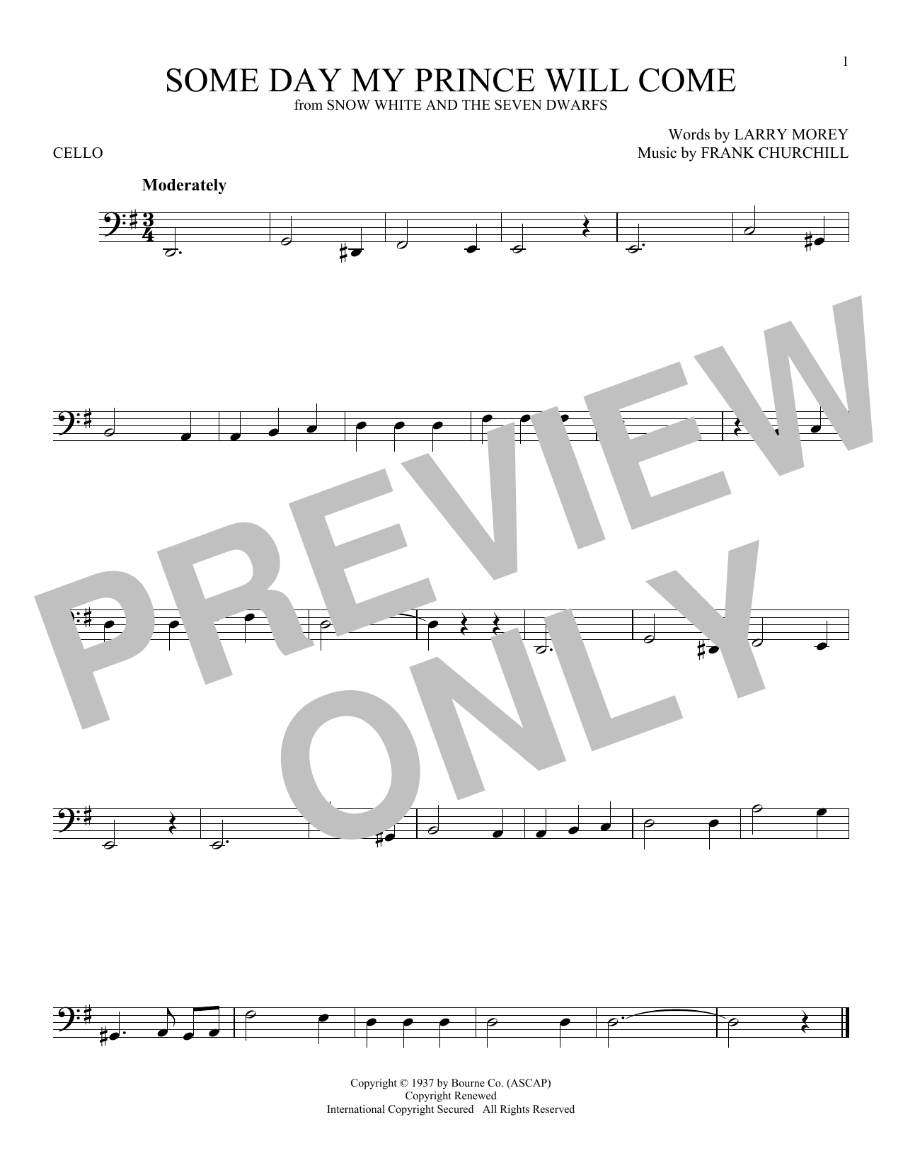Product gallery: Page 1 of 1 Some Day My Prince Will Come (from Snow White And The Seven Dwarfs), Adriana Caselotti