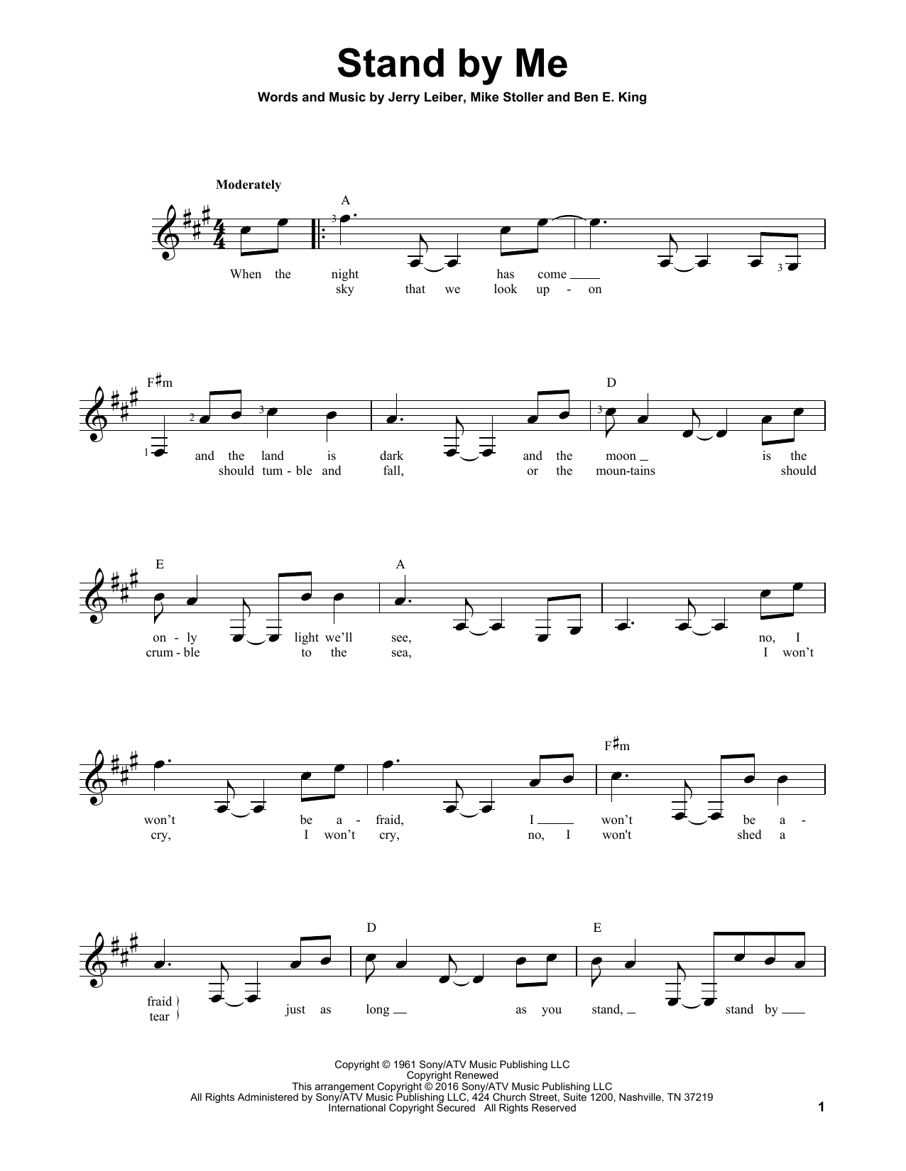 Product gallery: Page 1 of 1 Stand By Me, Ben E. King