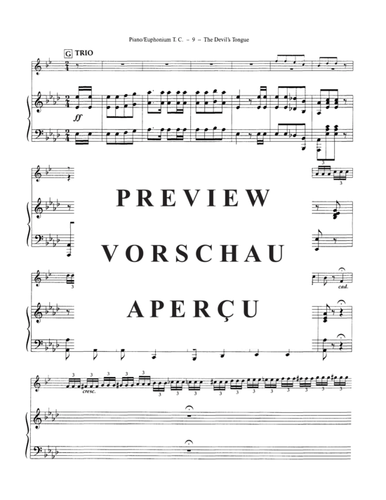 gallery: The Devil´s Tongue , , (Kornett/Euphonium + Klavier)