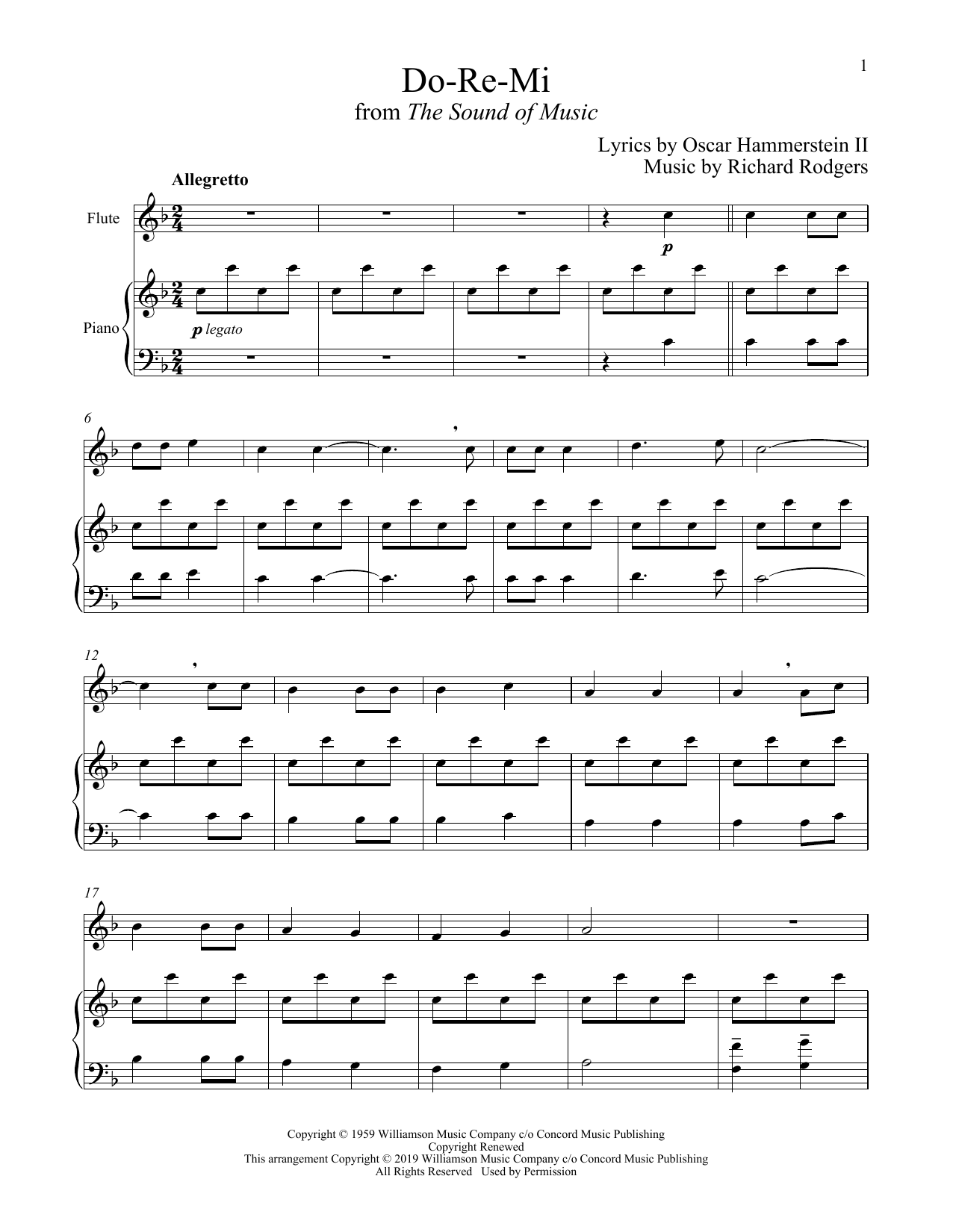 Product picture to: Do-Re-Mi (from The Sound of Music)