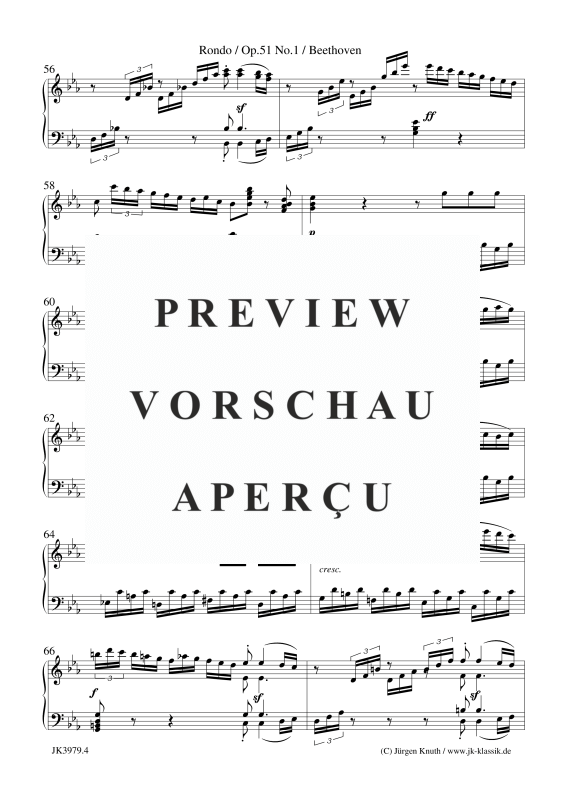 gallery: Rondo Op.51 No.1, , (Klavier Solo)