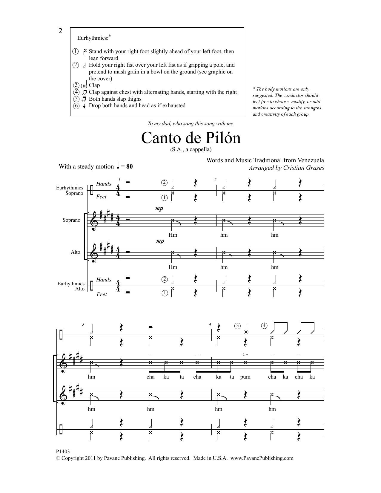 Product gallery: Page 1 of 1 Canto de Pilon, Cristian Grases