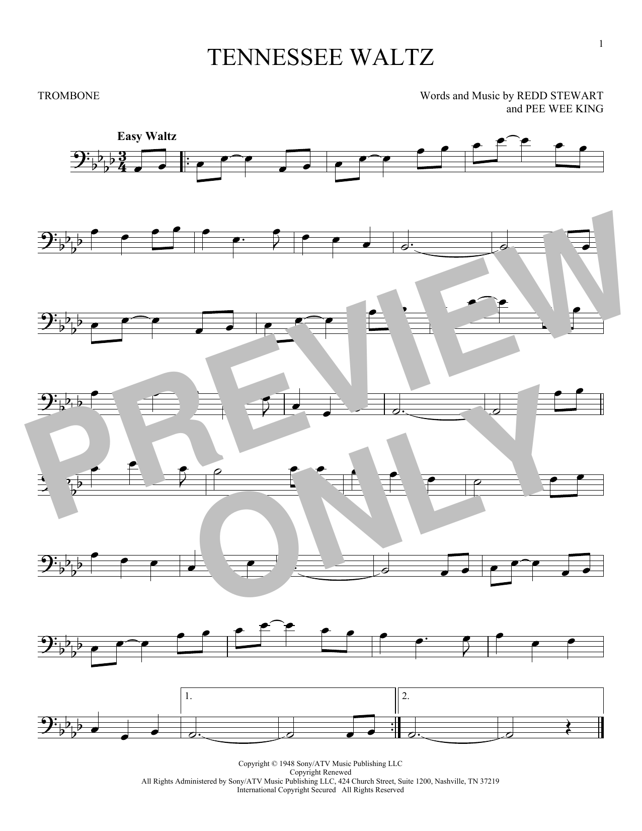 Product gallery: Page 1 of 1 Tennessee Waltz, Pee Wee King