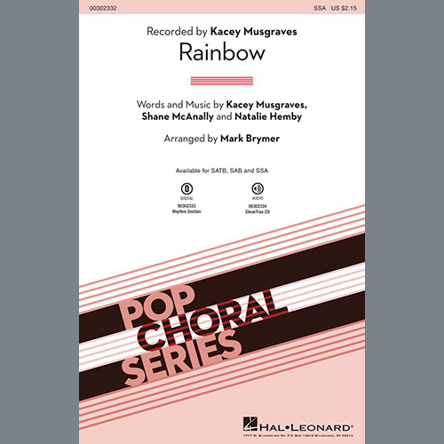 Produktbild zu: Rainbow (arr. Mark Brymer)