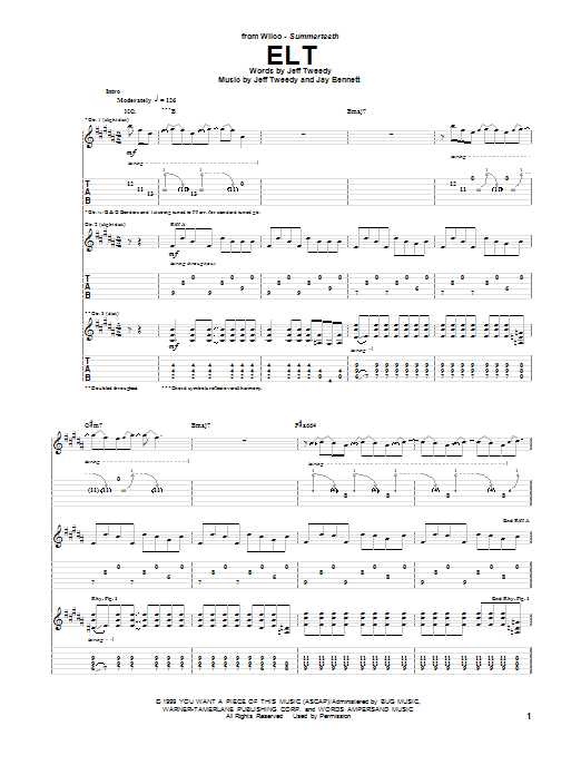 Produktgalerie: Seite 1 von 1 ELT, Wilco, Gitarre