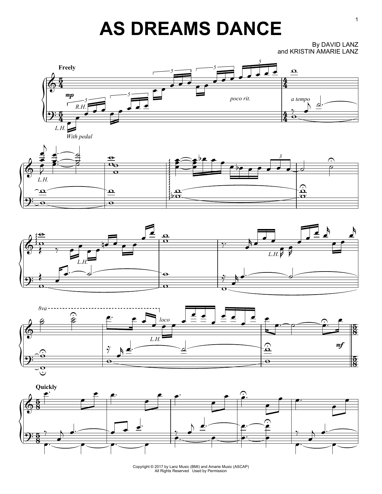 Produktgalerie: Seite 1 von 1 As Dreams Dance, David Lanz, Klavier