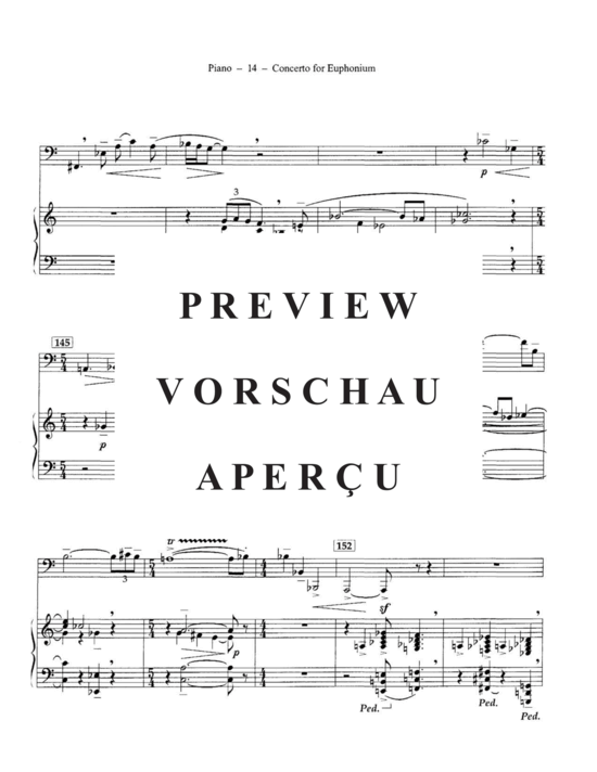 Product gallery: Page 16 of 21 Concerto for Euphonium , , (euphonium + piano)