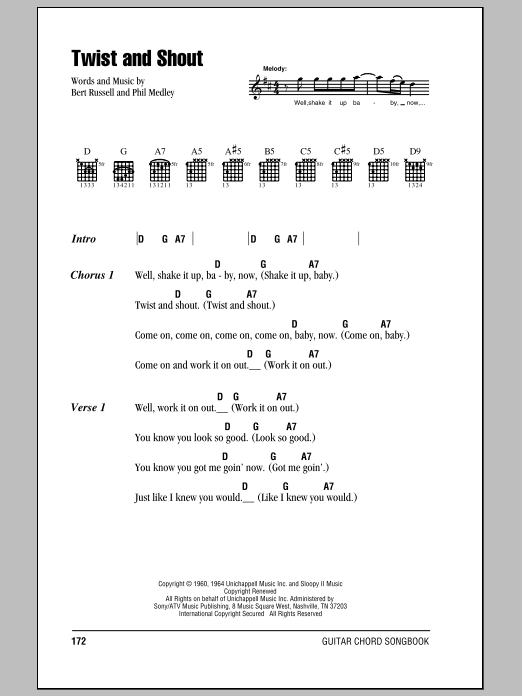 Produktgalerie: Seite 1 von 1 Twist And Shout, The Isley Brothers, Gitarre