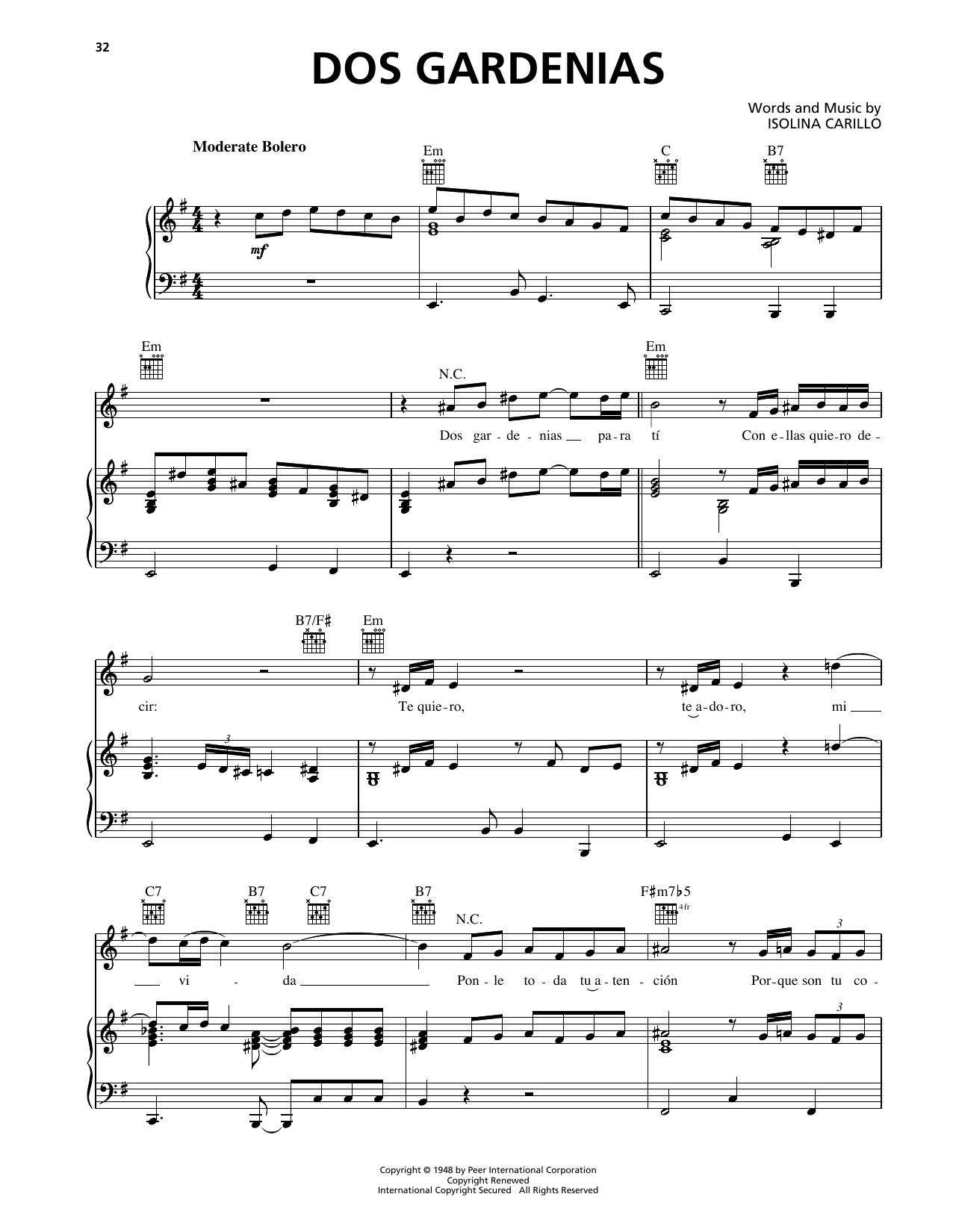 Produktgalerie: Seite 1 von 1 Dos Gardenias, Buena Vista Social Club, Gesang, Gitarre, Klavier