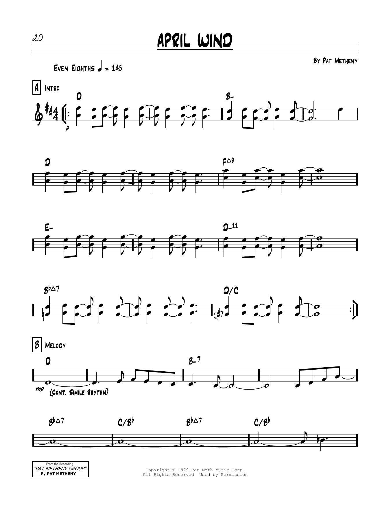 Produktbild zu: April Wind